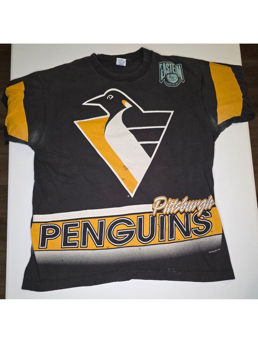 1994 NHL Pittsburgh Penguins Single Stitch Tee